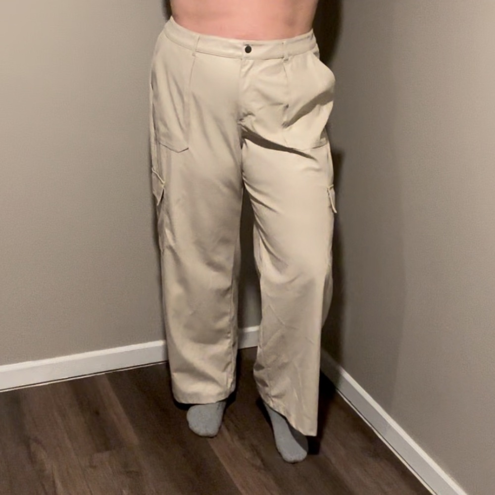 Barely Worn Faux Leather Pants from Target